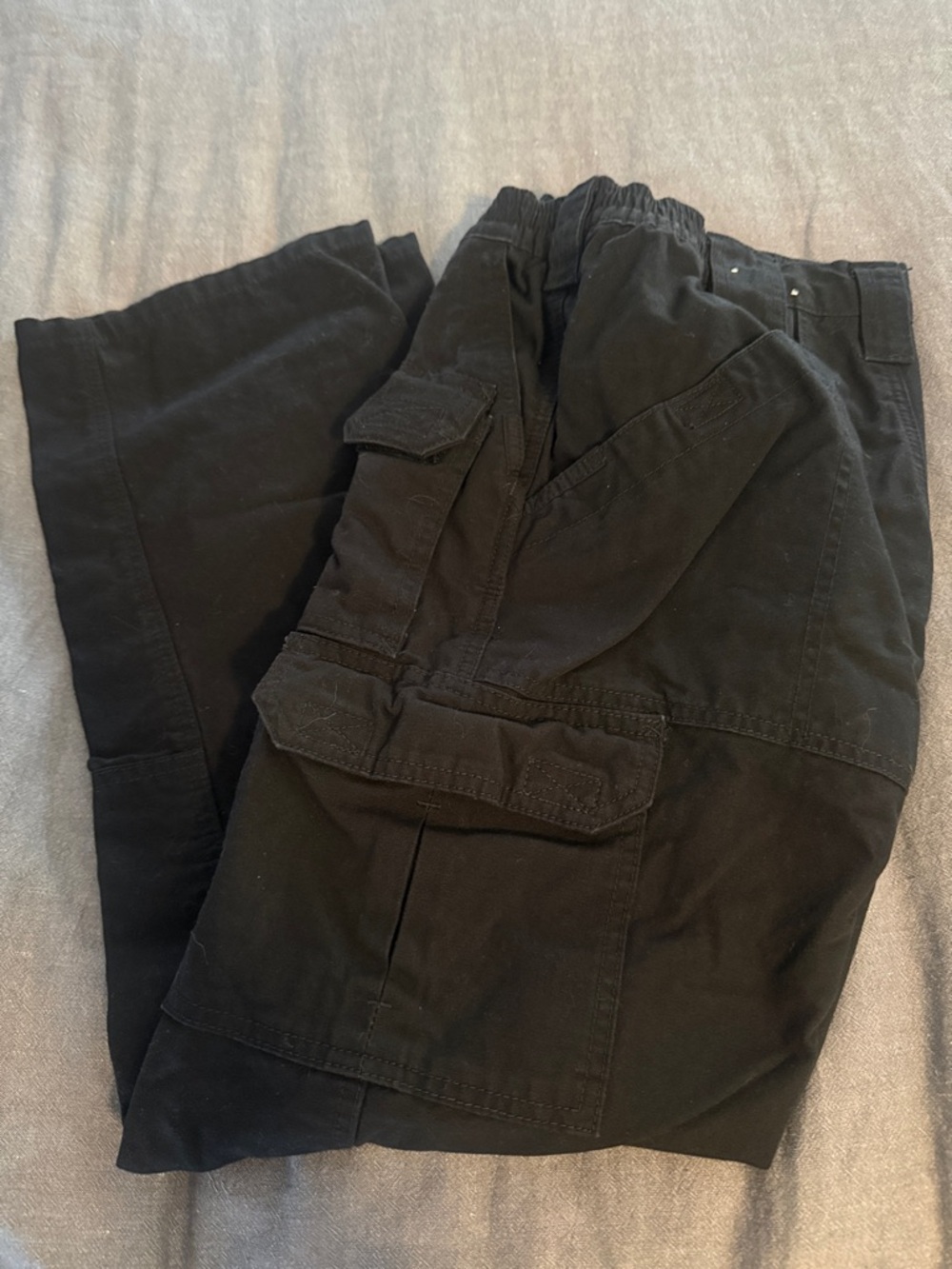 5.11 Tactical Black Cargo Pants with Elastic Waist